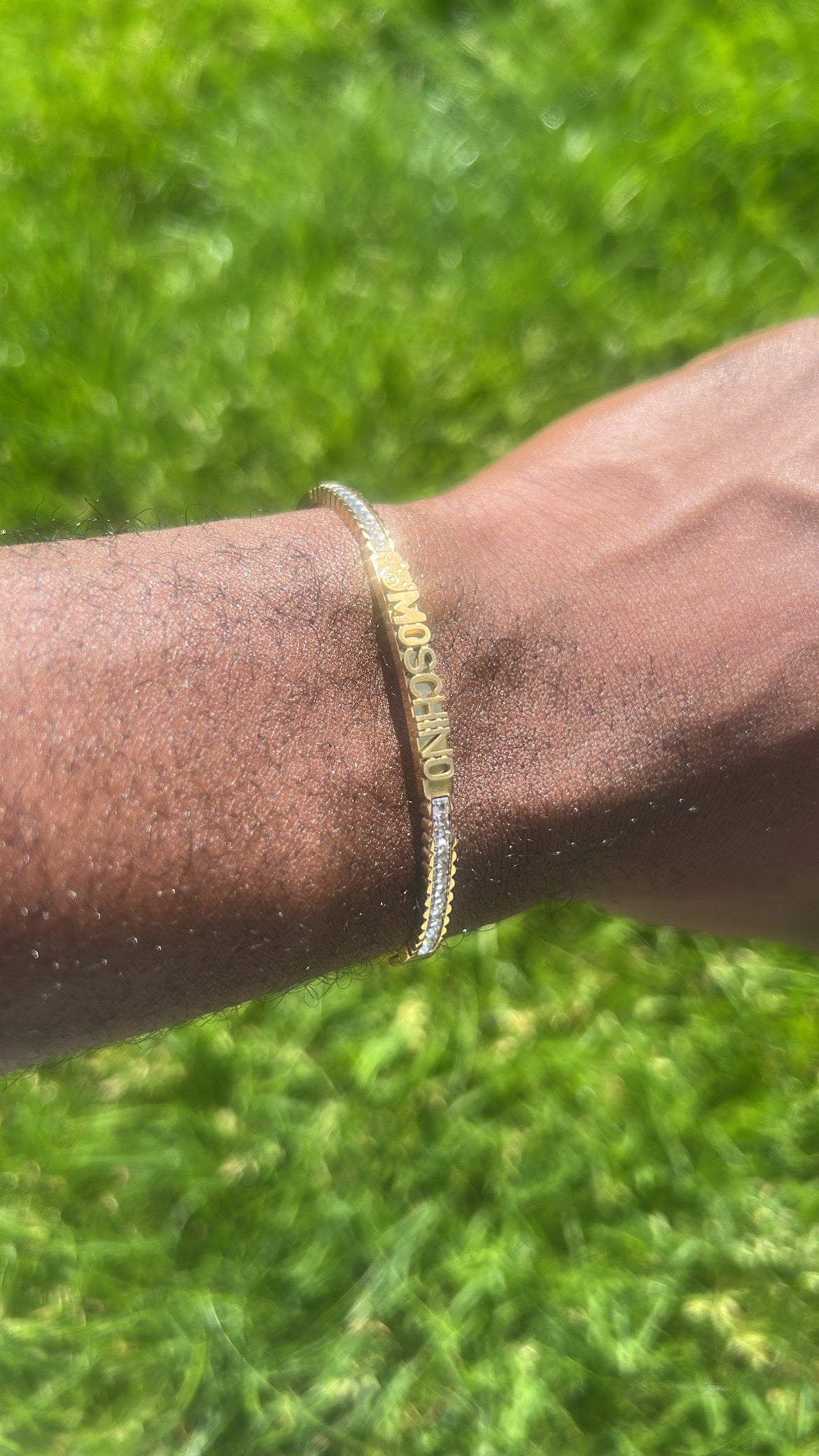 18K Gold Stainless Steel Bracelet Elegant Jewelry Gift