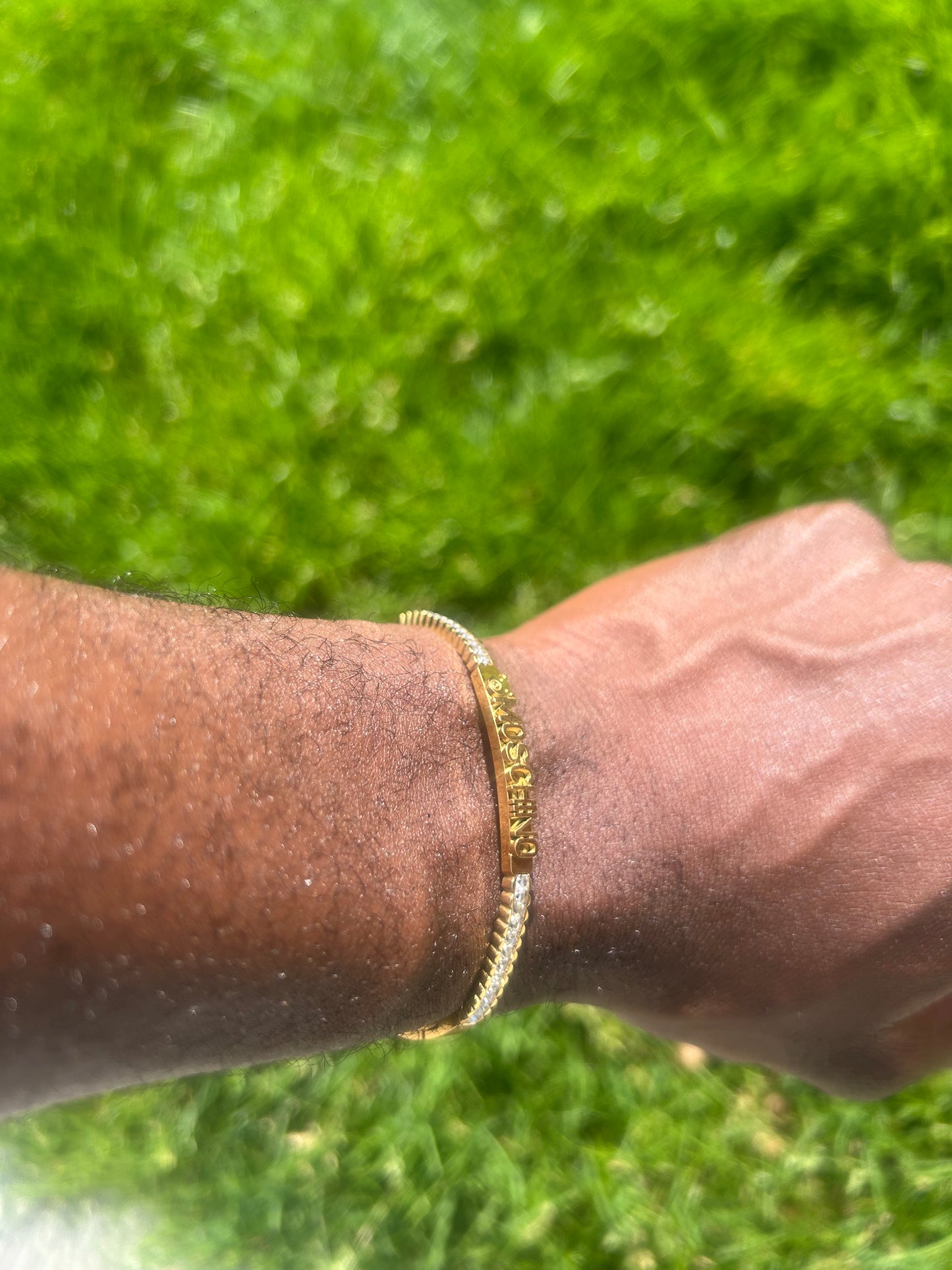18K Gold Stainless Steel Bracelet Elegant Jewelry Gift